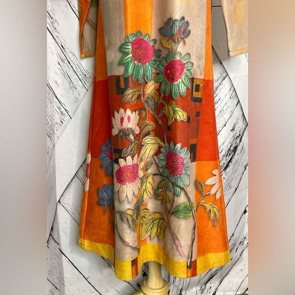 STYLEWE Microfiber Floral Maxi Dress S - Picture 7 of 9